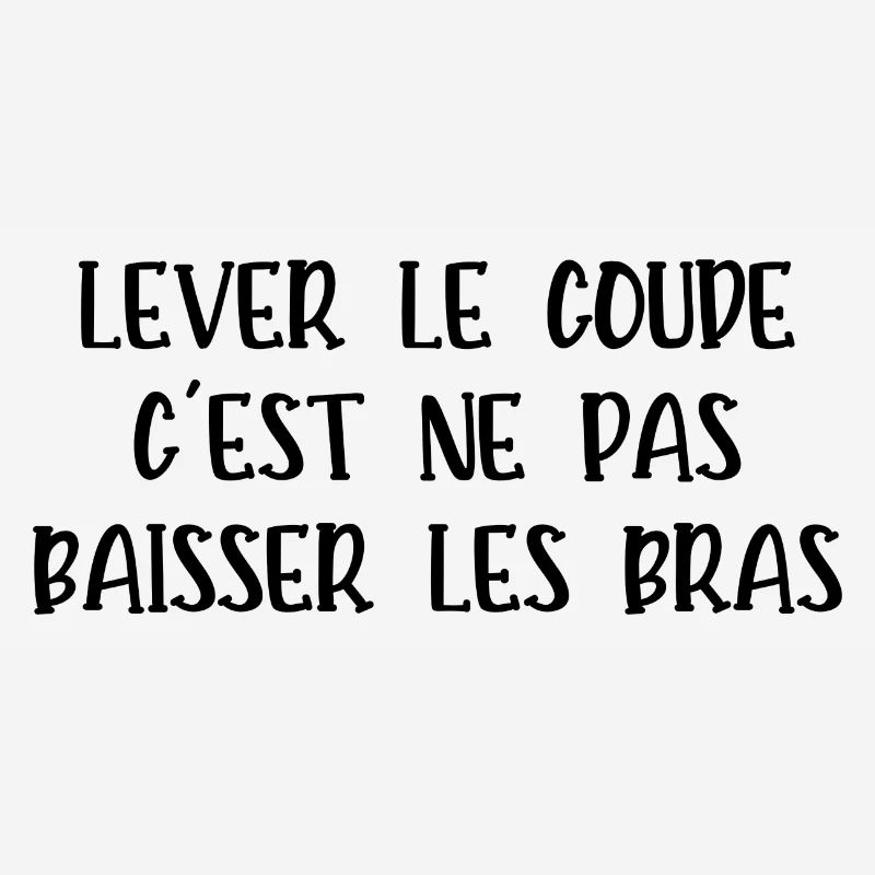 lever le coude