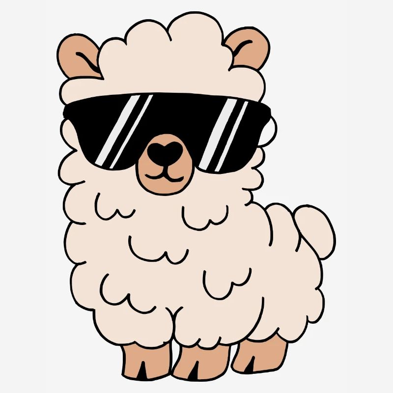 Funny llama alpaca