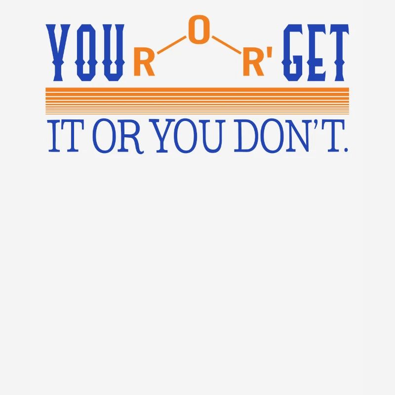 Chemisches Element Hemd, du Äther bekommst es oder du