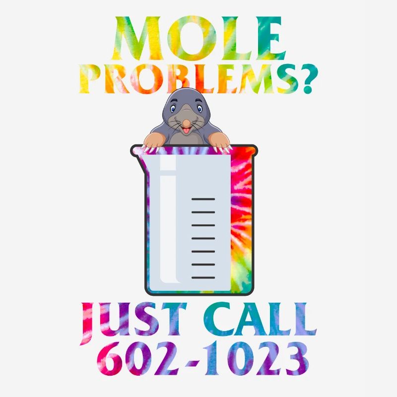 Mole Day Beaker Cute Mole Rat Problems Just Call