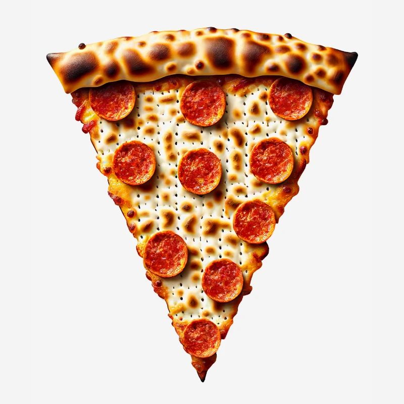 Pizza Matzah Passover Celebration