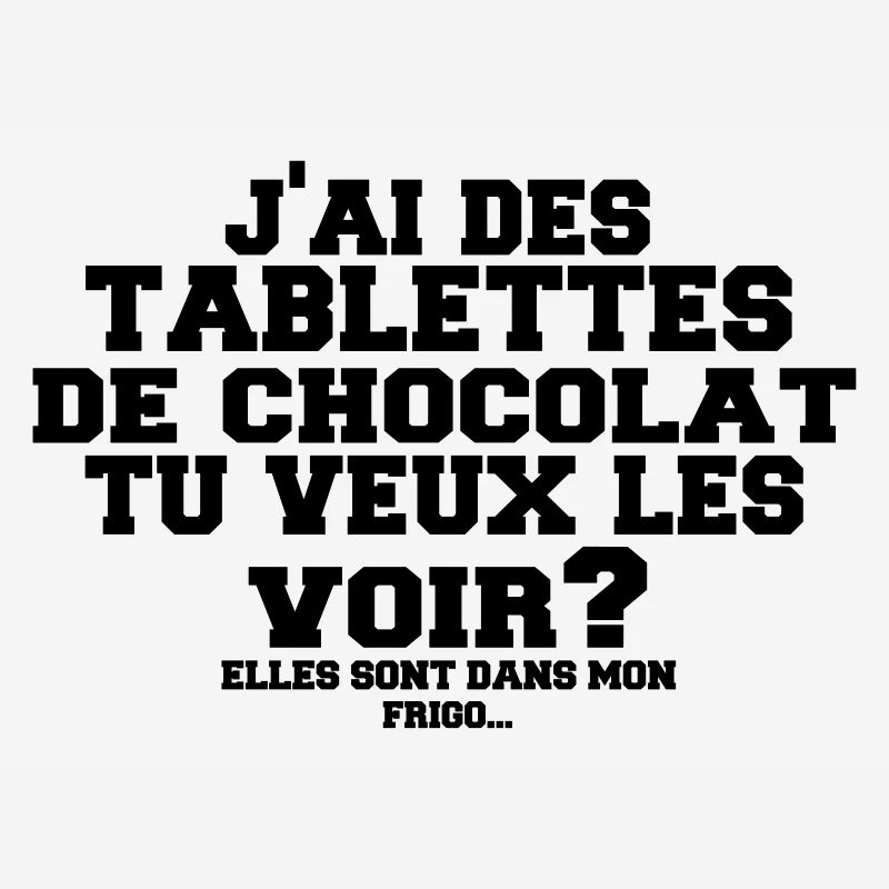 tablettes de chocolat