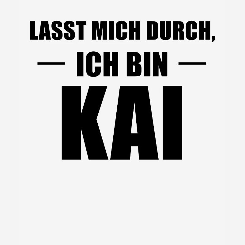 Kai Name Spruch Geschenk Idee