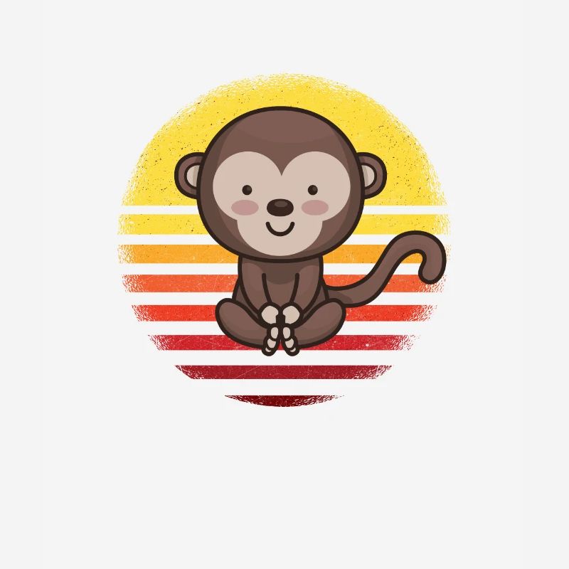 Süßes Äffchen Affe