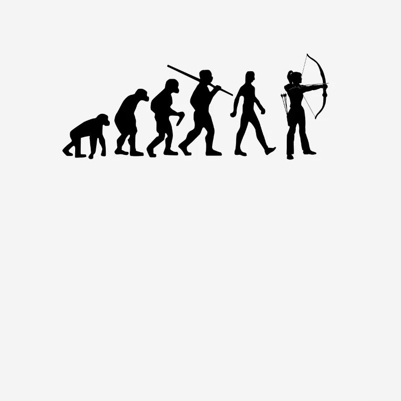 Frauen Bogenschießen Evolution Pfeil