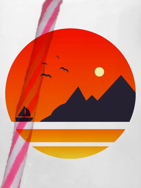 boat in sunset