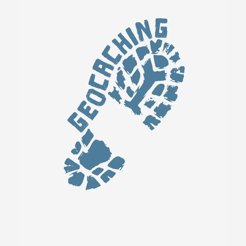 Geocaching empreinte chaussures
