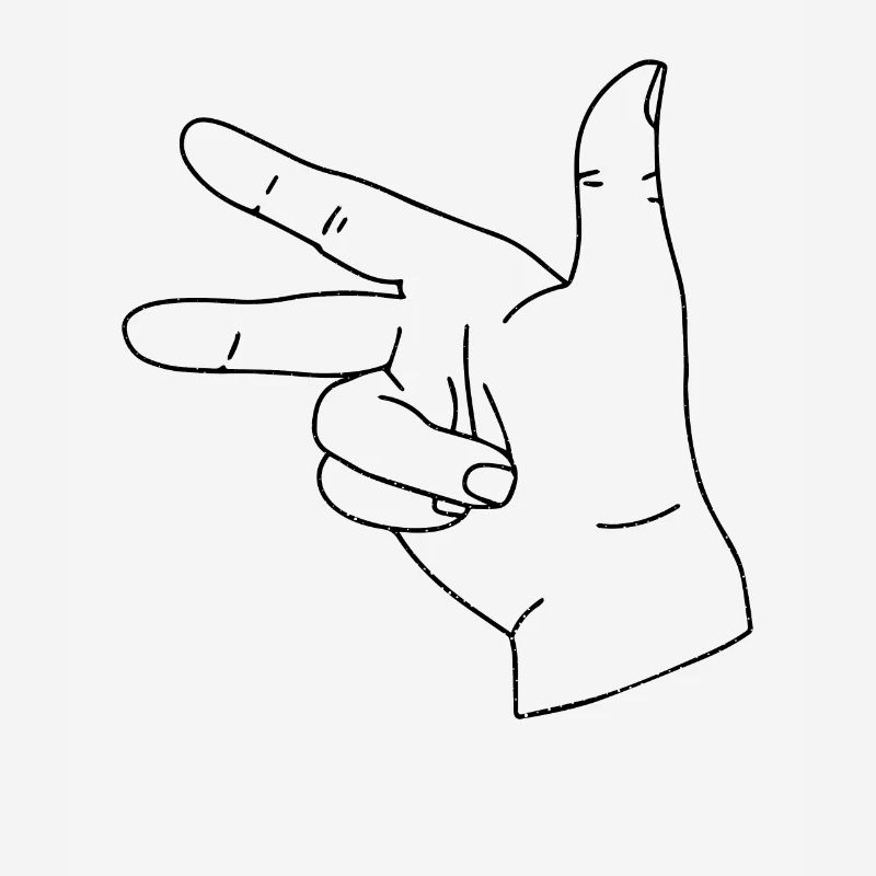 Three Finger Rule Physics Physicist Gift