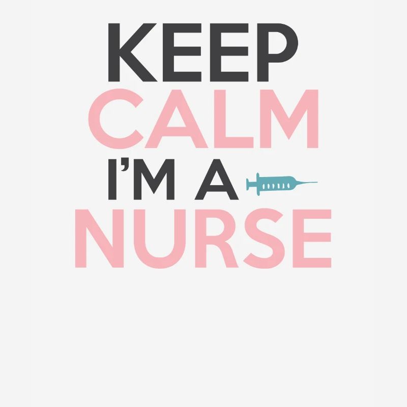 Ruhe bewahren ich bin eine Krankenschwester