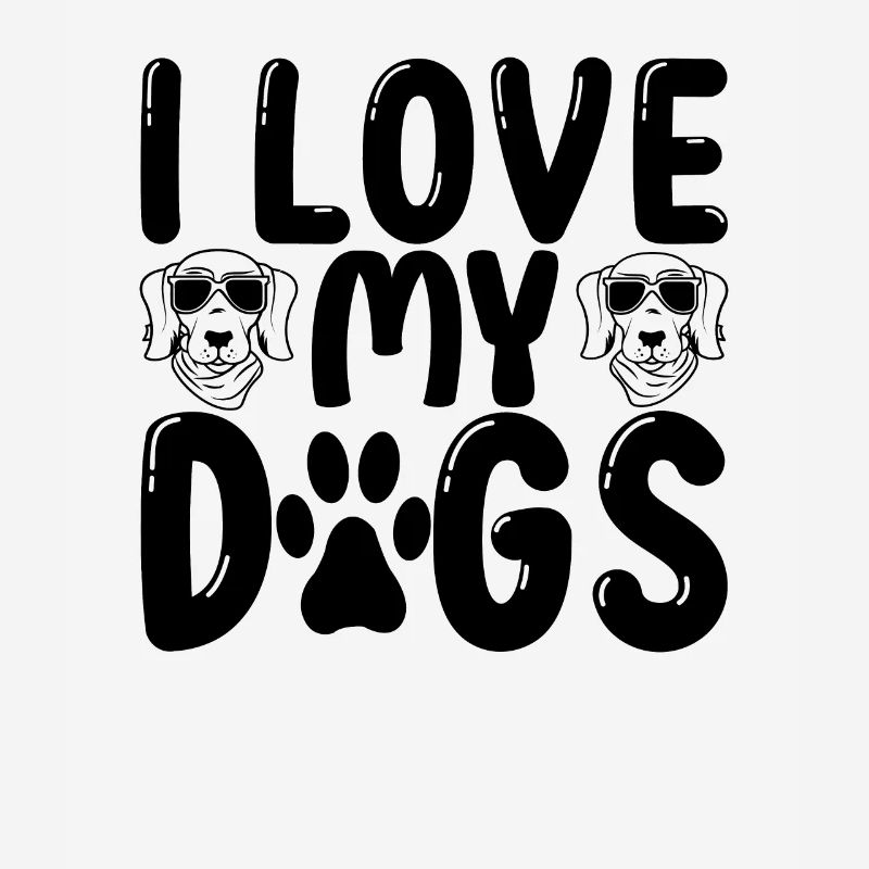 J’aime mes chiens