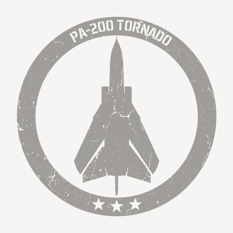 Tornado Flugzeug Militär Luftfahrt Emblem Patch