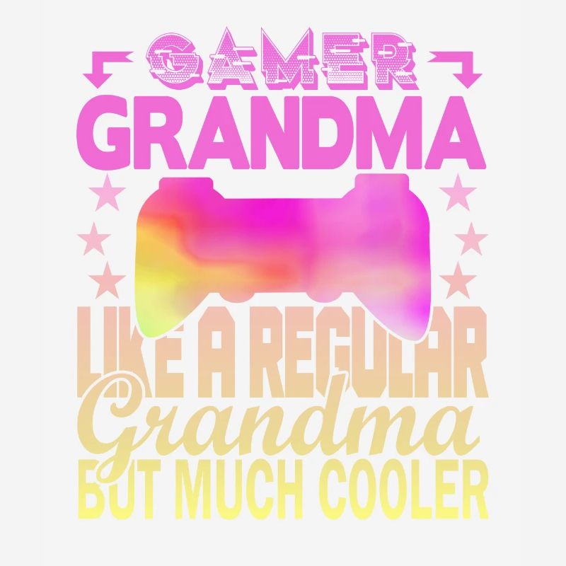 Grand-mère joueuse