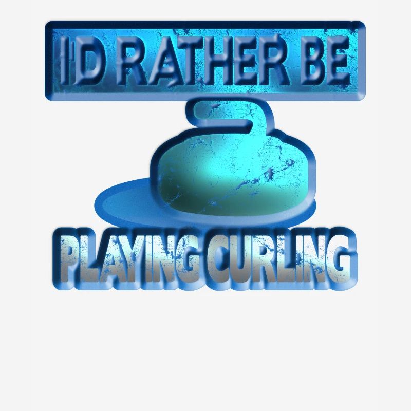 Je préfère jouer au curling