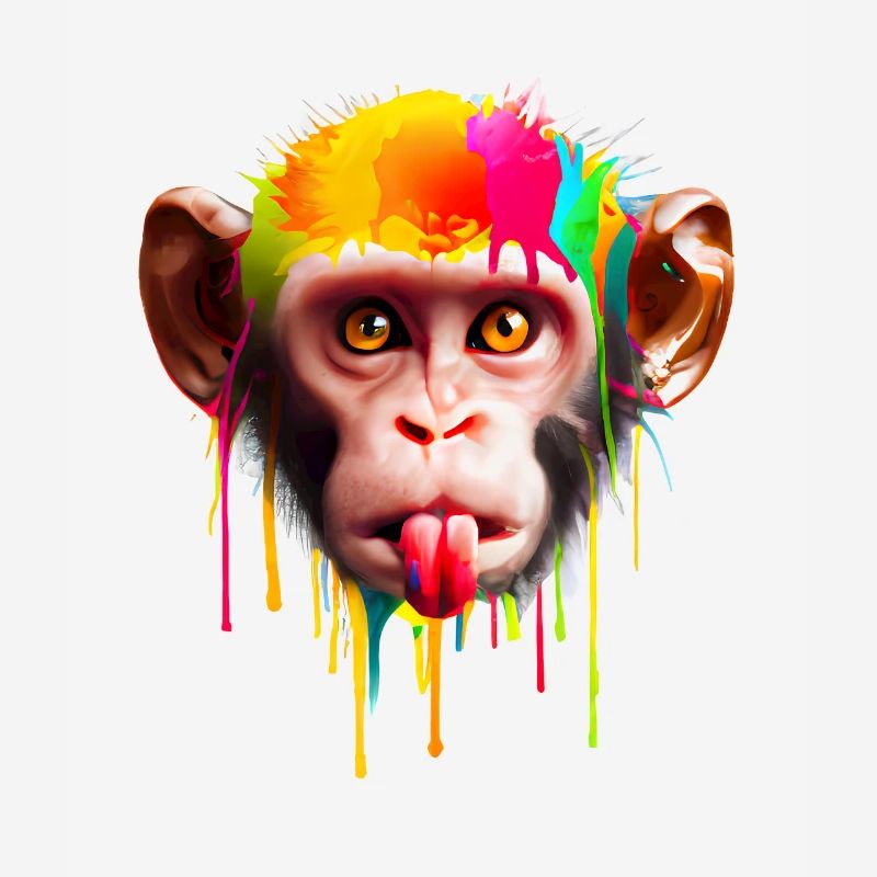 Colorful monkey