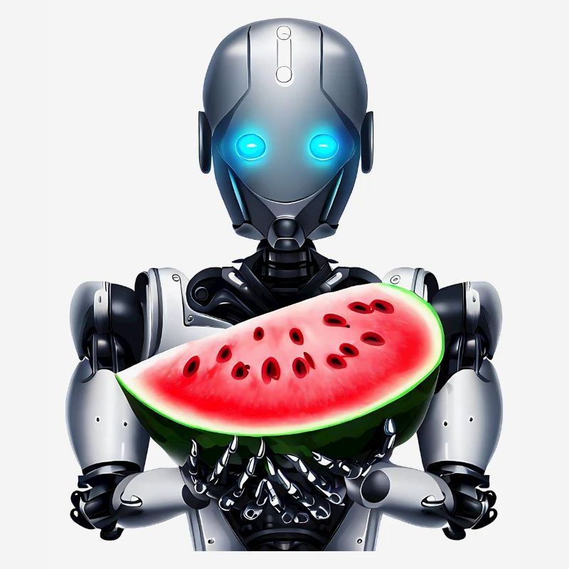 Pastèque pour le robot