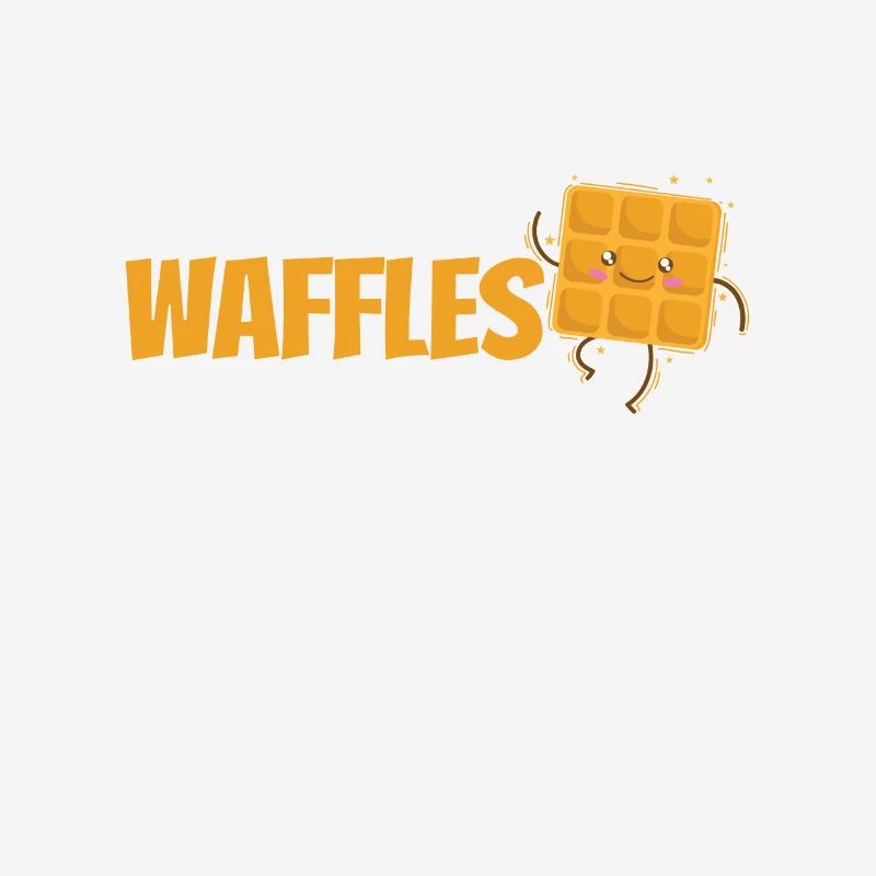 Waffles leckerer Teig wird zum Gebäck