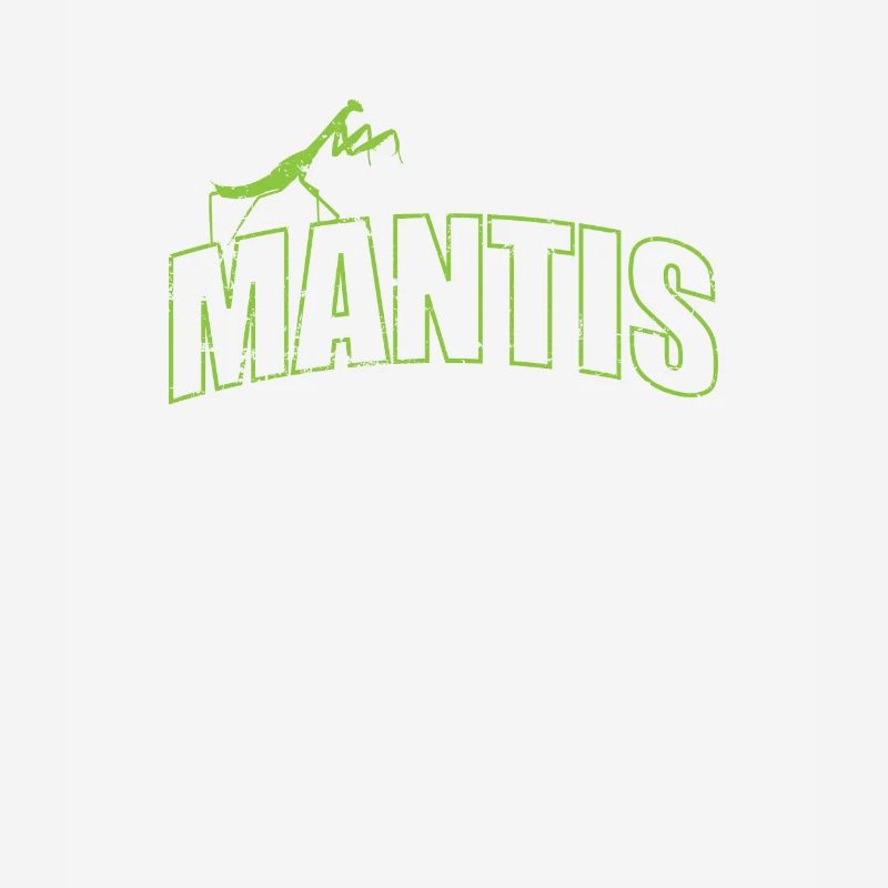Insecte mante sur le script