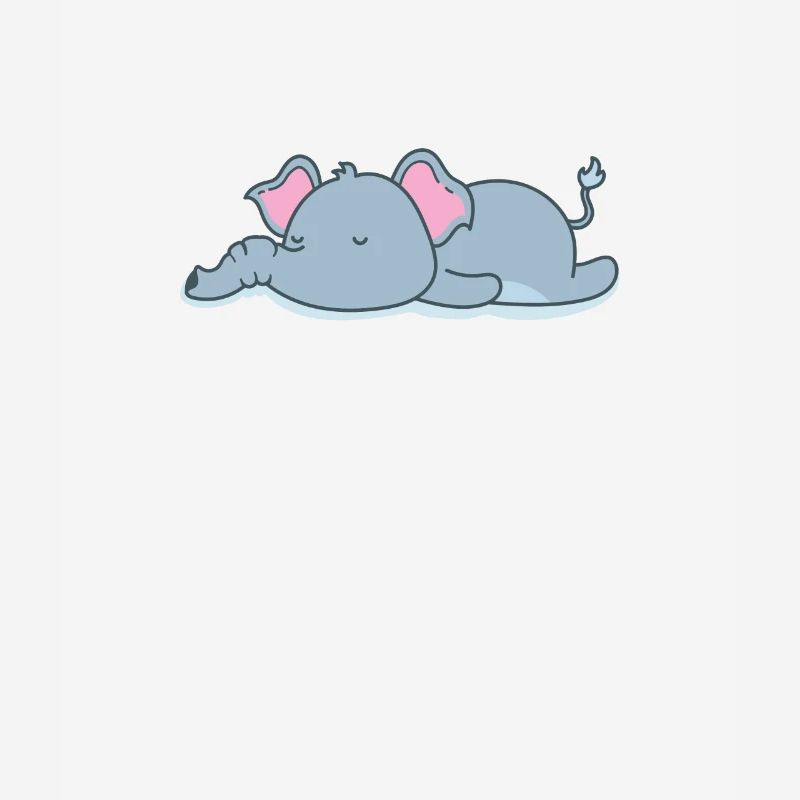 éléphant endormi
