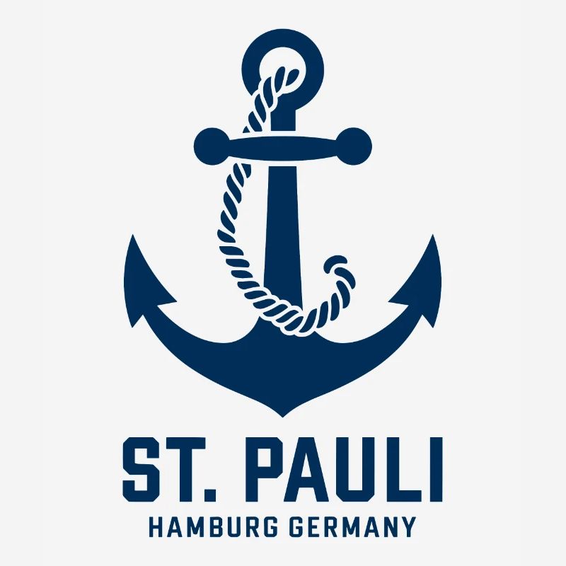 St. Pauli Hamburg Anker Reeperbahn
