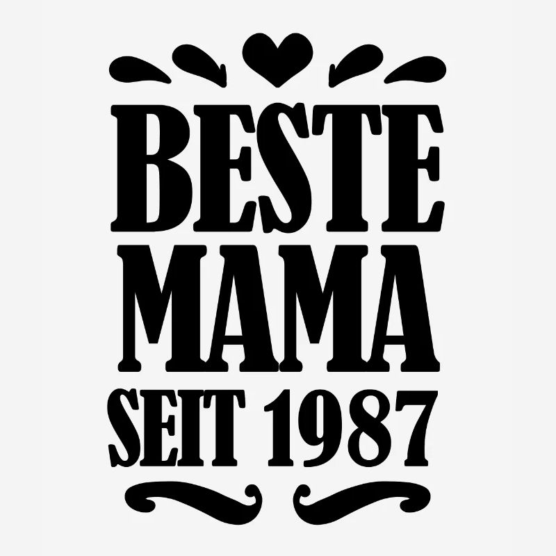 Beste Mama seit 1987 - Beste Mutter seit 1987
