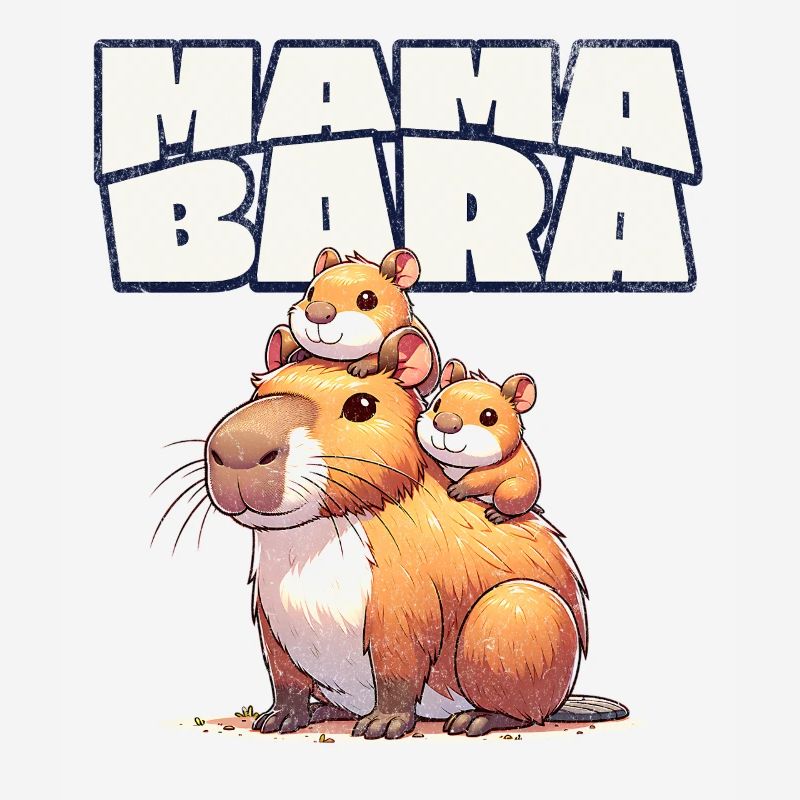 Mamabara Mutter Capybara