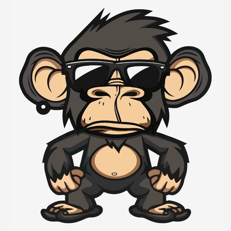 Monkey Cool Comic