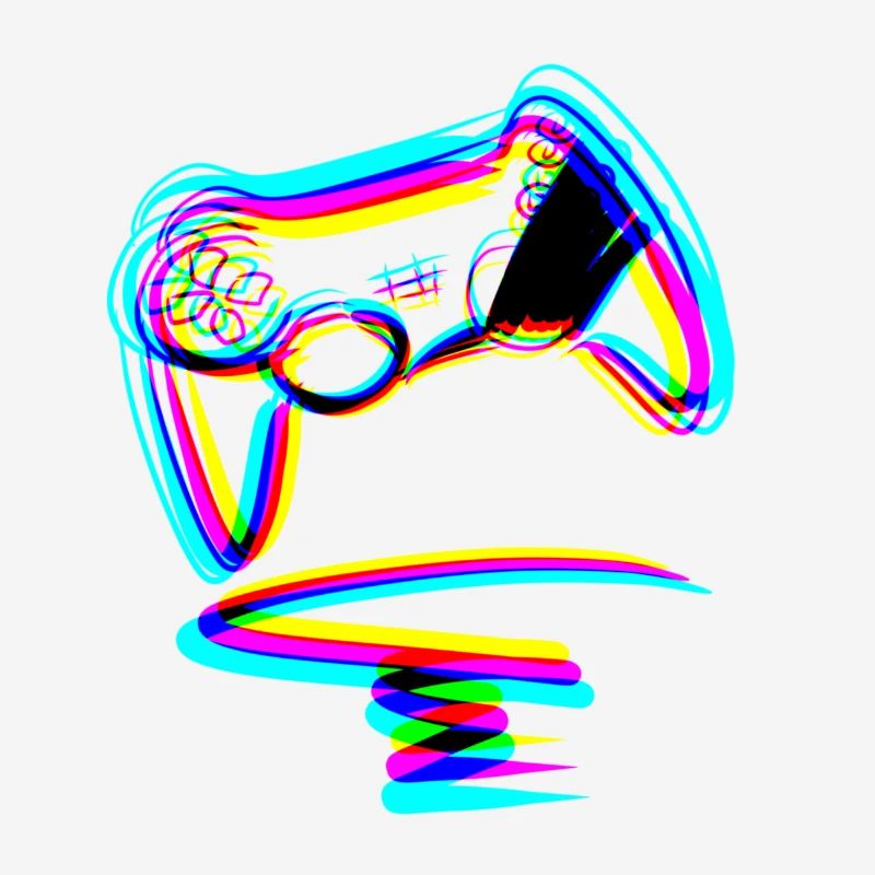 controller gamer gamble lines effect