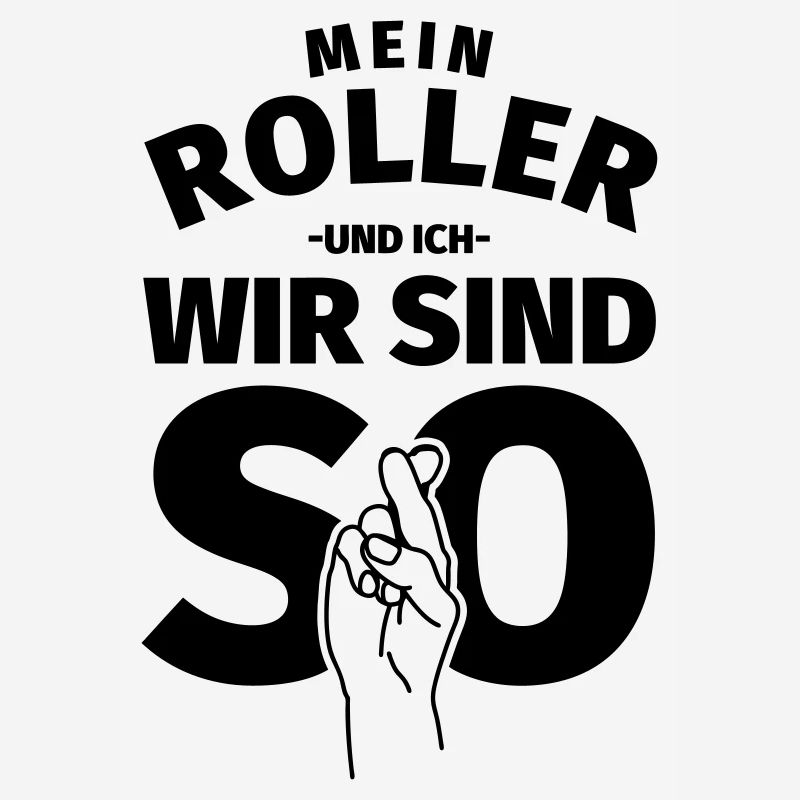 Rollerfahrer Geschenk