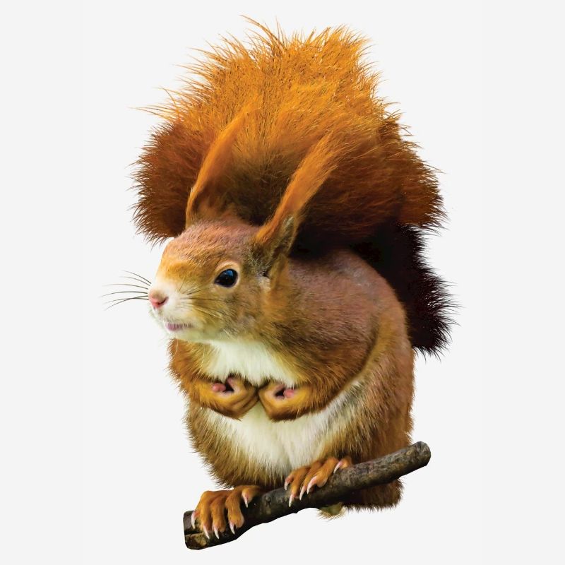 Eichhörnchen Süß niedlich putzig cool drollig Spaß