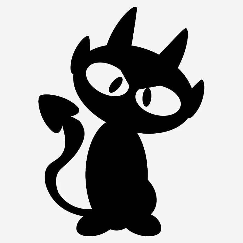 little black devil - devil T-shirt