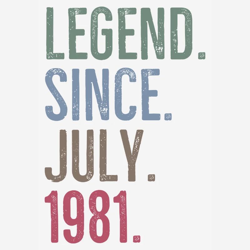 Legend Since July 1981