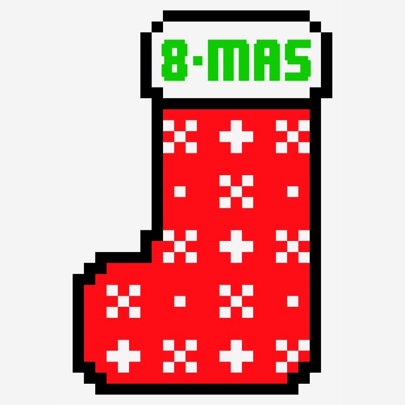 8bits Christmas Stocking