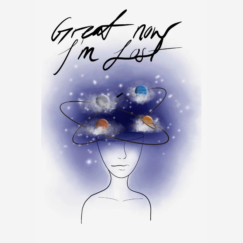 Perdu dans ses pensées