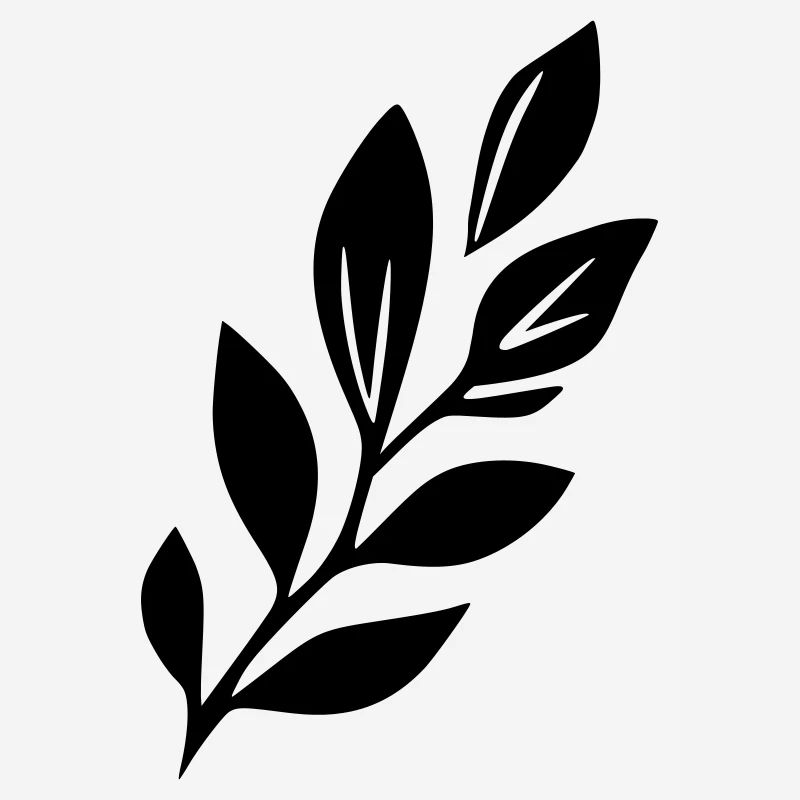Décor de feuilles