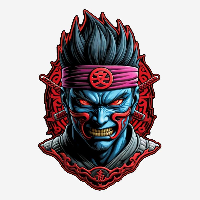 Samurai-Krieger - Japan - Dämon