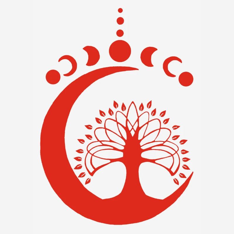 Red Lunar Tree