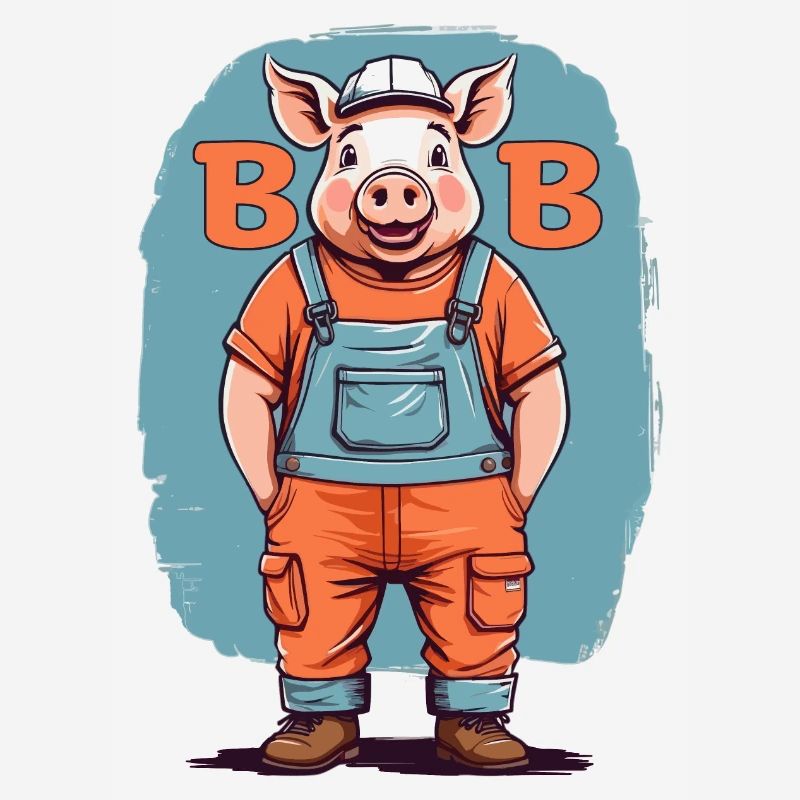 Bob le cochon de construction