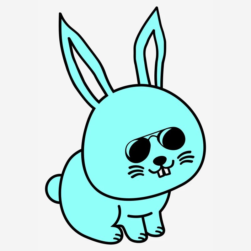 Lapin Bande Dessinée Cool
