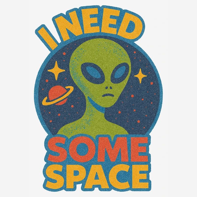 I Need Some Space Alien Tee