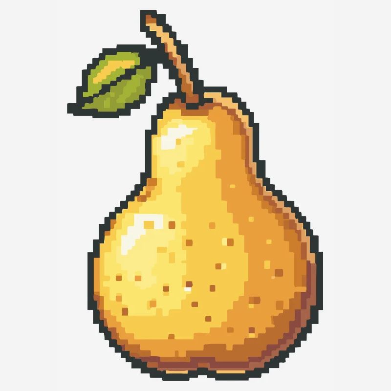 Ampoule Pixel Art Rétro