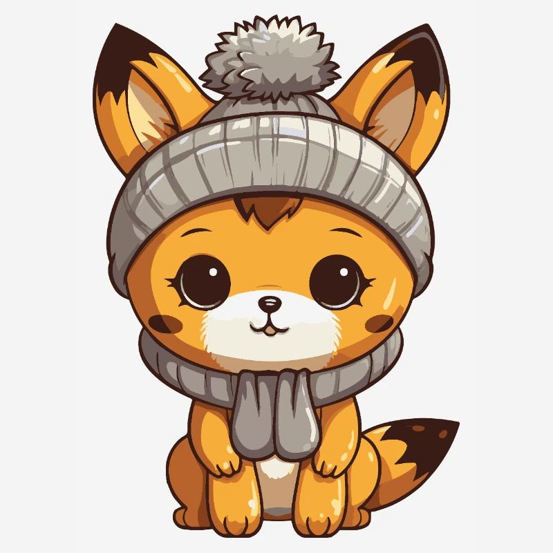 Fuchs Winter Comic