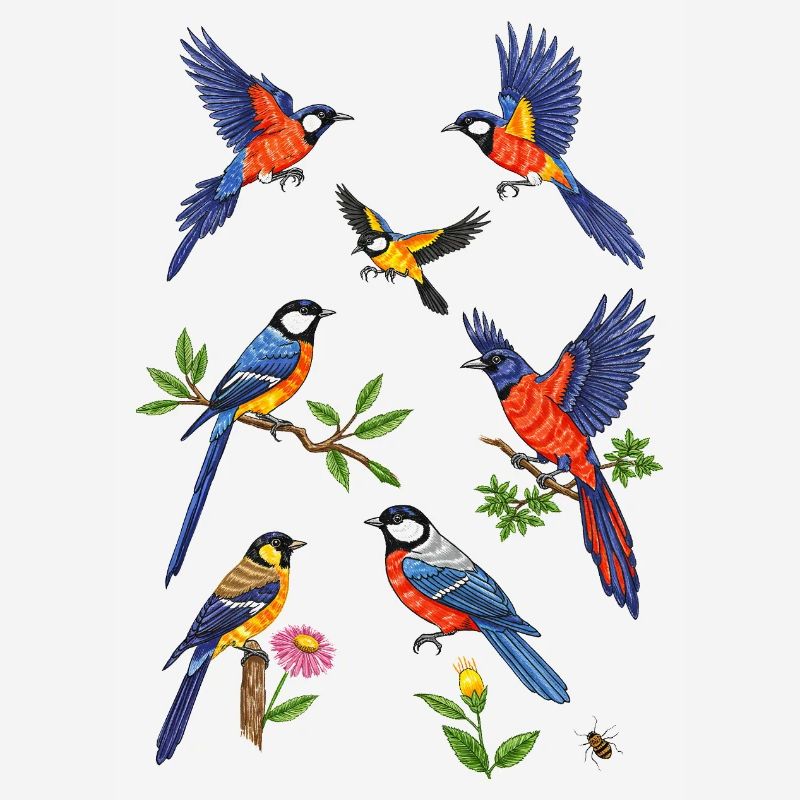 Lebendiger Eisvogelflug