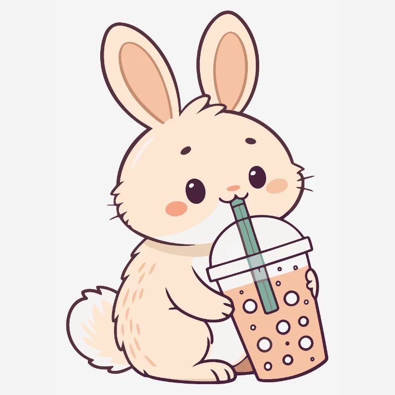 Lapin Bubble Tea Doux