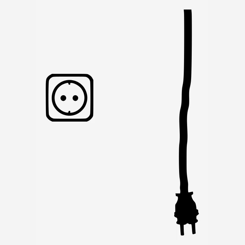 Connector and socket to put power on things