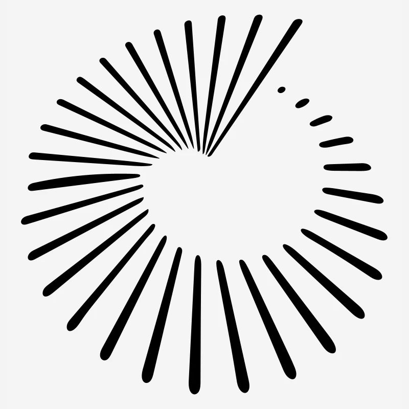 Heart Hole Spiral Lines Pattern