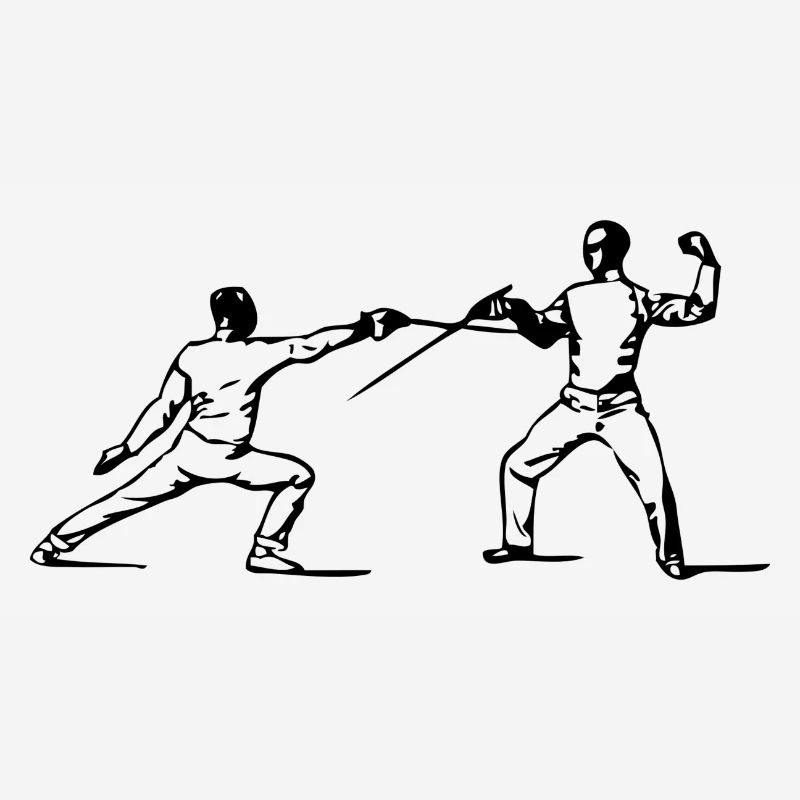 Escrime épée fleurette parade samurai16