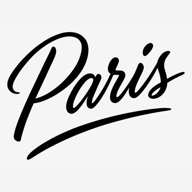 Paris Script Lettering