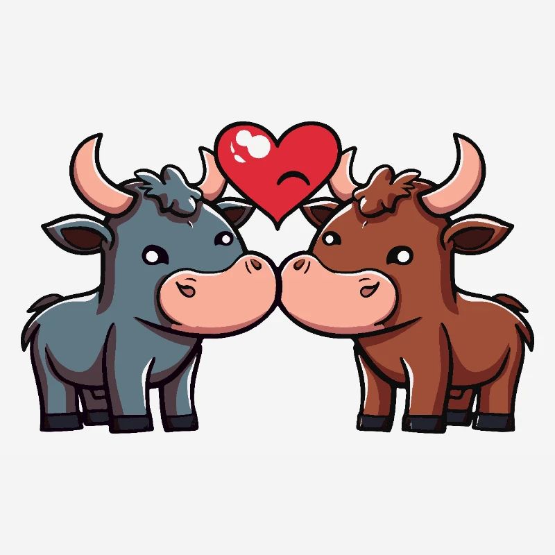 Couple Taureau Saint-Valentin