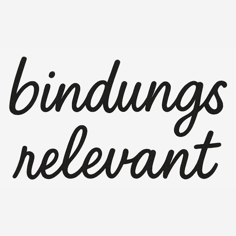 bindungsrelevant schwarz 