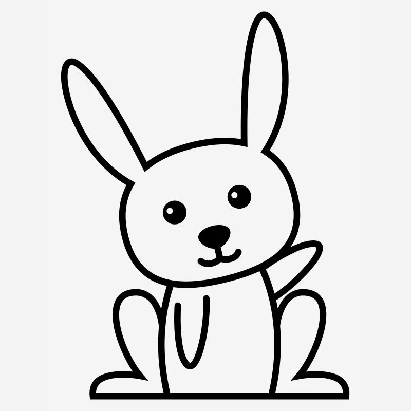 Rabbit Comic Animal